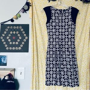 Black & white Tart dress with pockets! Beautifully made!